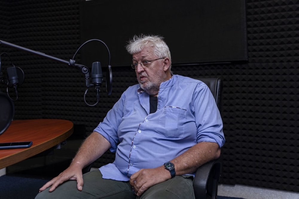 Marc Hoogsteyns, a veteran journalist who recently visited strongholds of M23 rebels in eastern DR Congo, speaks to The New Times during the recording of this podcast.