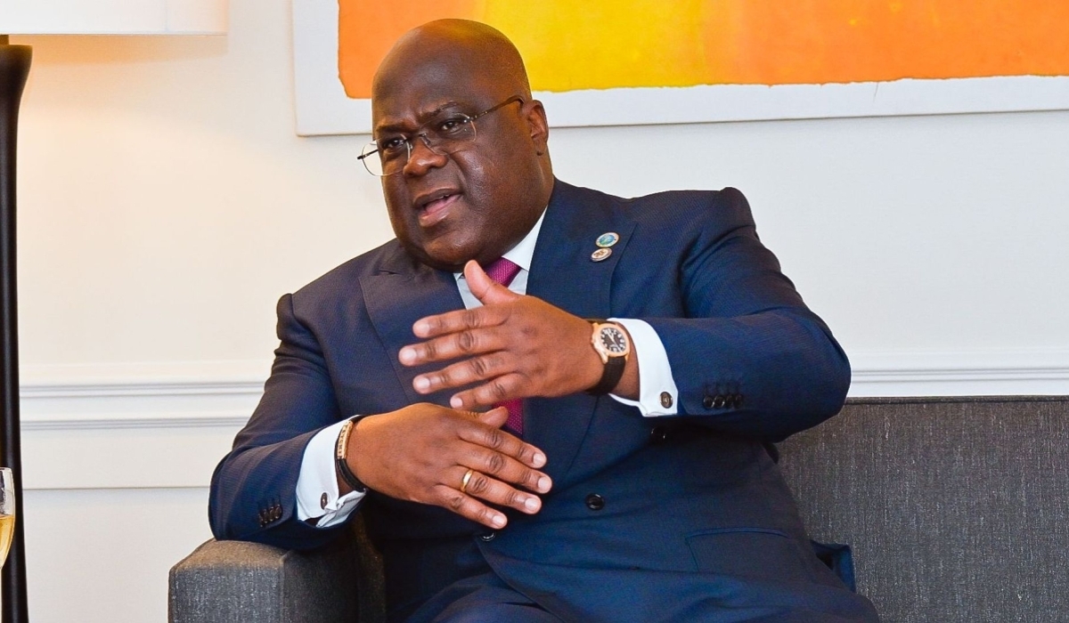 Congolese President Félix Tshisekedi. Internet