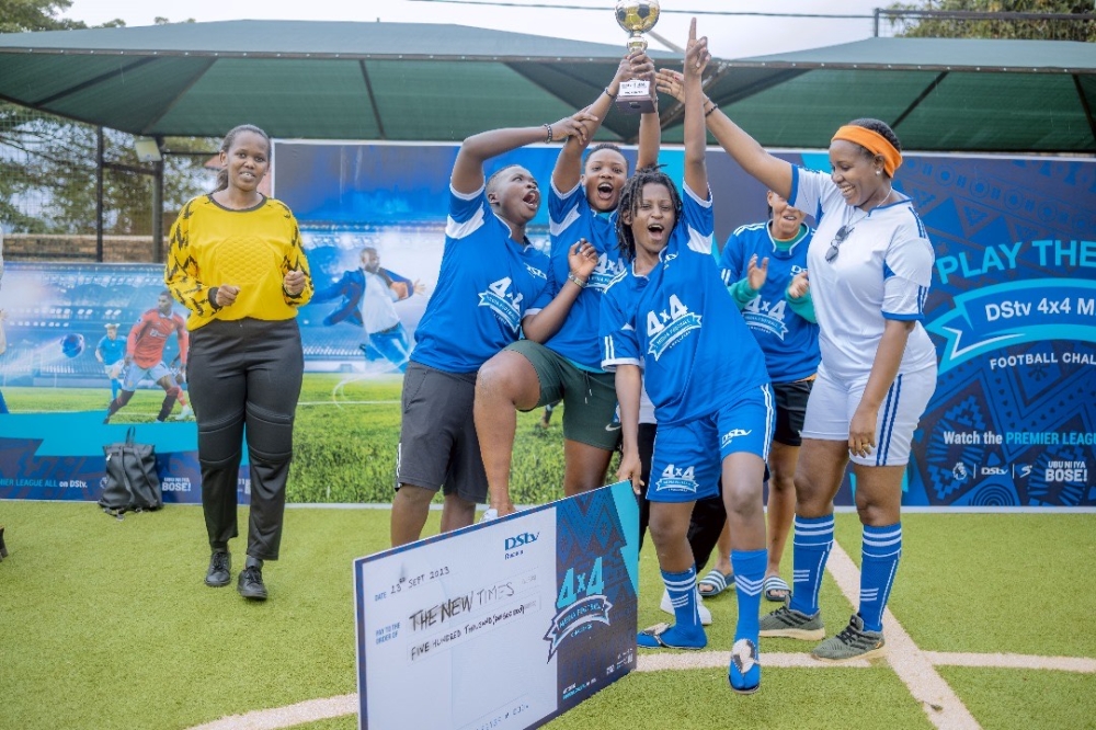 TNT Women Win DStv Media Football Tournament The New Times TNT Women Win DStv Media Football Tournament The New Times