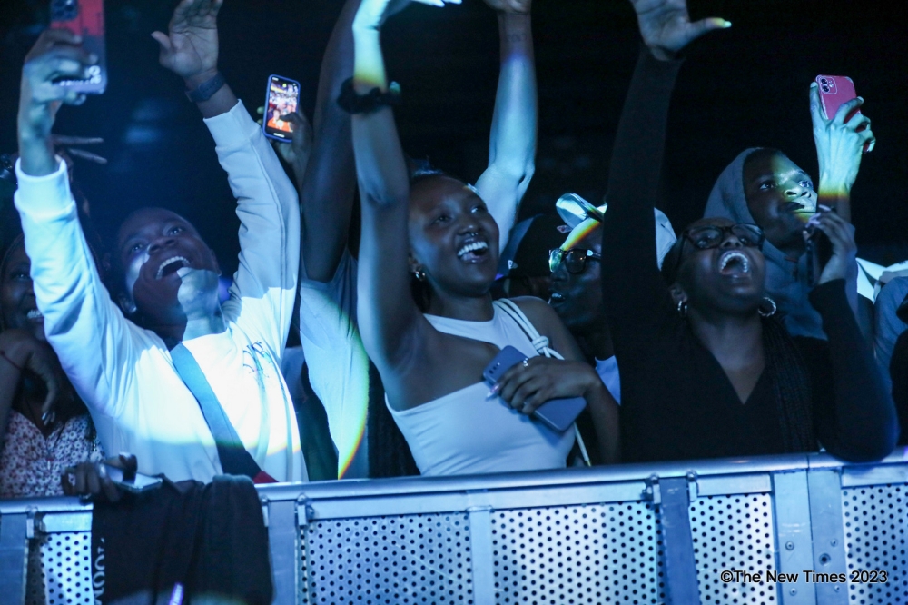 Revelers on high during the highly anticipated All-Star game  concert that took place featuring artistes such as Cassper Nyovest, Nasty C, Kivumbi King, and more at the BK Arena on Saturday, September 23. All Photos by Dan Gatsinzi