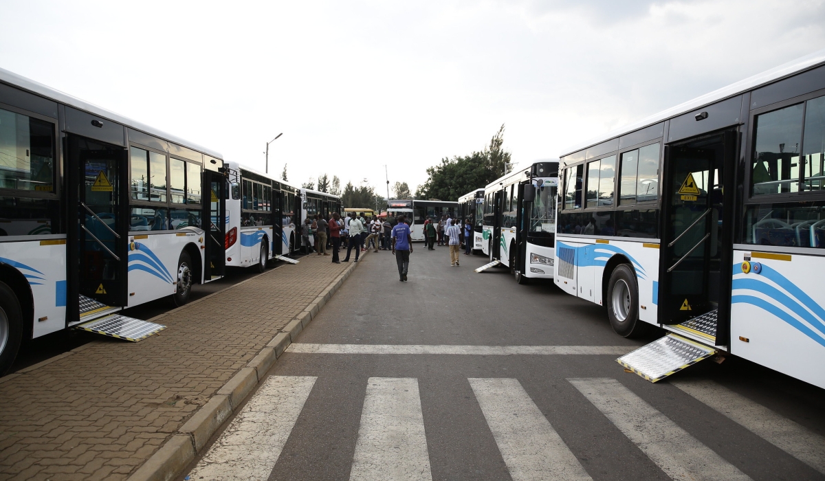 The City of Kigali will soon launch three road networks dedicated to public buses during peak hours as a solution to traffic congestion. Photo by Craish Bahizi