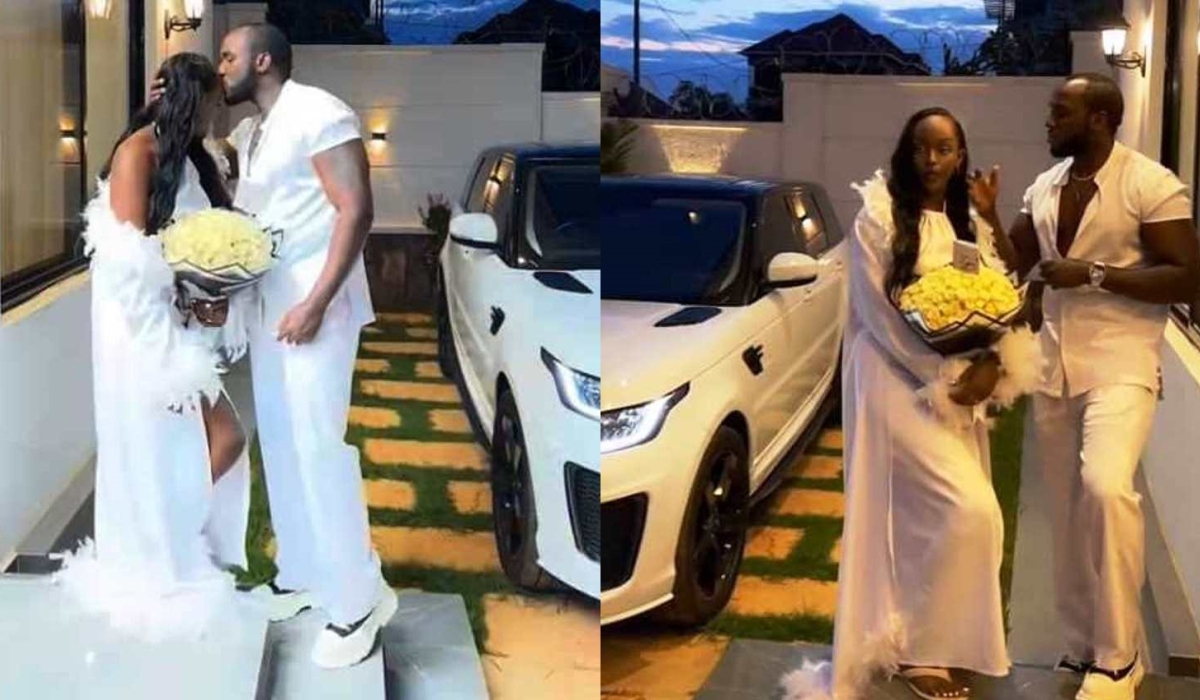 The Ben has presented his wife, Pamella Uwicyeza, with a Range Rover Evoque car that he purchased earlier this year in Dubai.