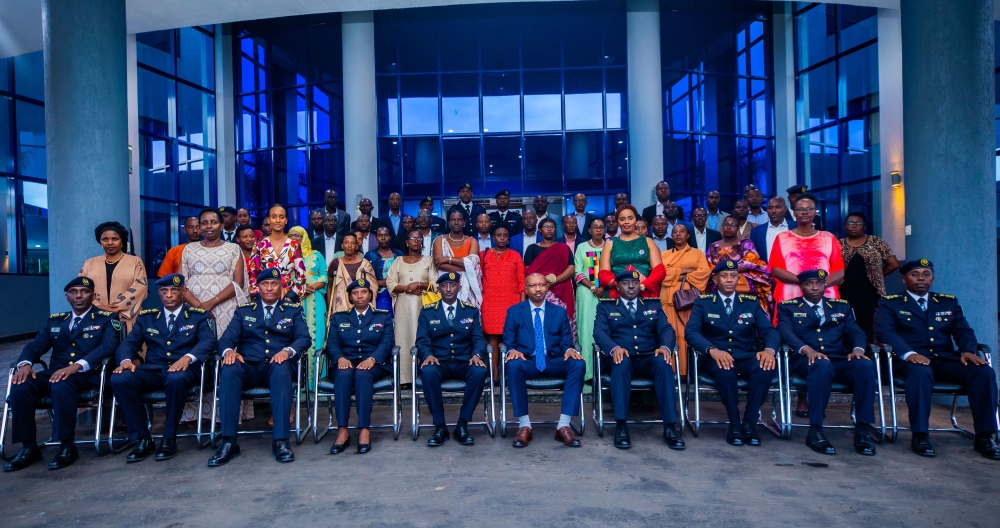 Rwanda National Police on Friday, September 29, bid farewell to 112 officers who retired from active service. Courtsey of RNP