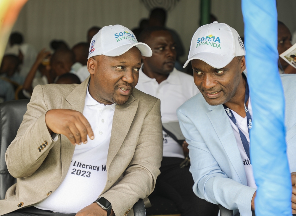 According to Mbarushimana, the objective is to make more reading resources available for students with visual impairments. According to Mbarushimana, the objective is to make more reading resources available for students with visual impairments.