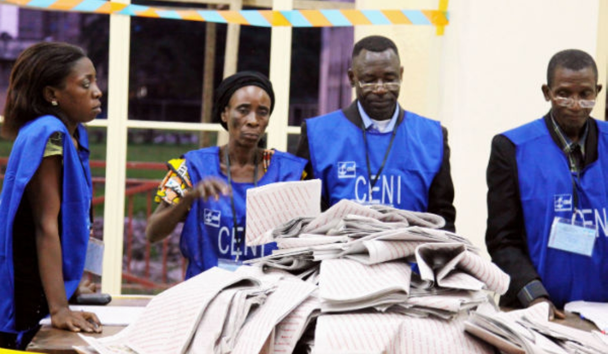 Volunteers during the past elections in DR Congo. The DR Congo&#039;s ruling party, the Union for Democracy and Social Progress (UDPS) confirmed Félix Tshisekedi&#039;s candidacy for the December 20 presidential election. Courtesy