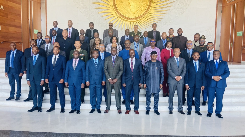 Army chiefs from four African regions met at the African Union (AU) headquarters in Addis Ababa, Ethiopia over the crisis in eastern DR Congo  on Friday, October 6. Courtesy