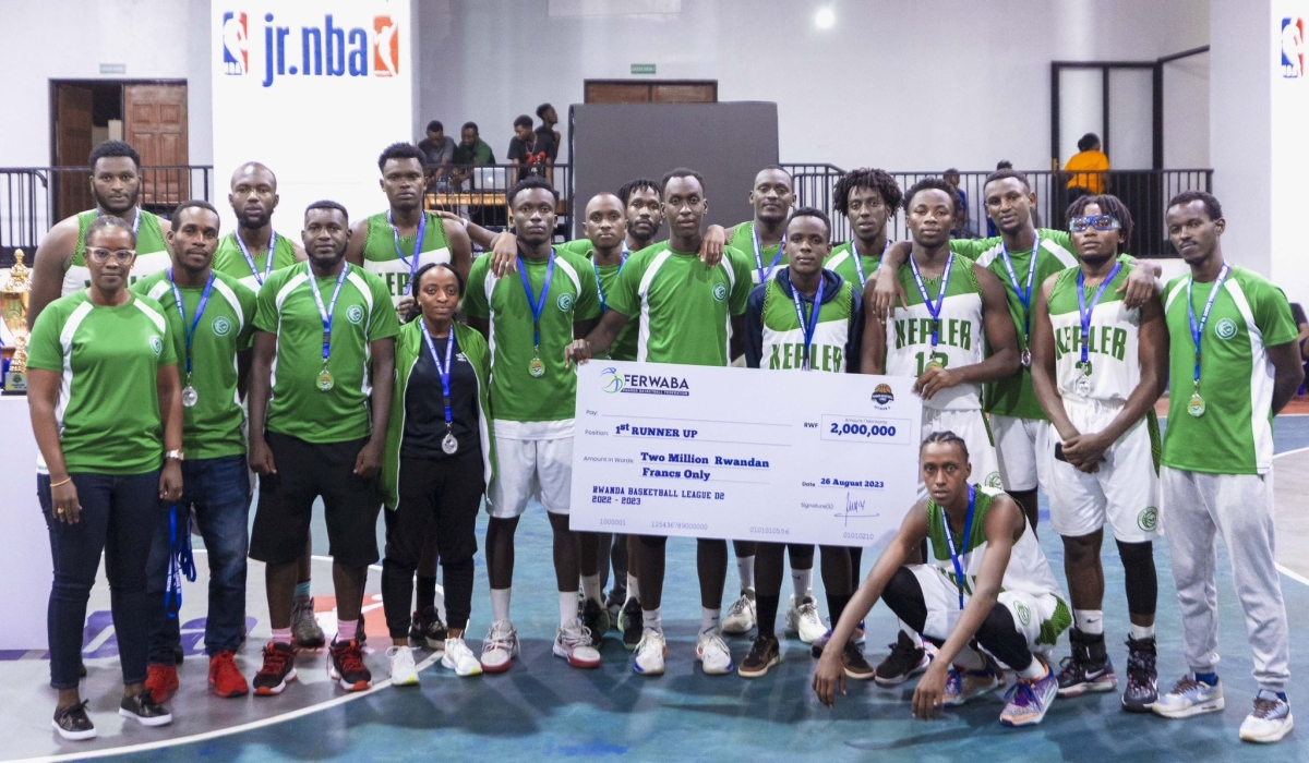 Kepler University basketball team will play in the first league. Courtesy