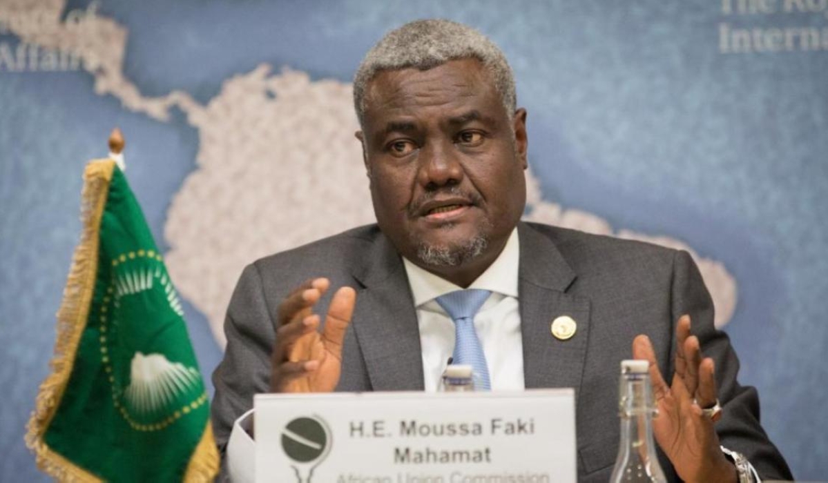 The Chairperson of the Africa Union Commission (AUC), Moussa Faki.