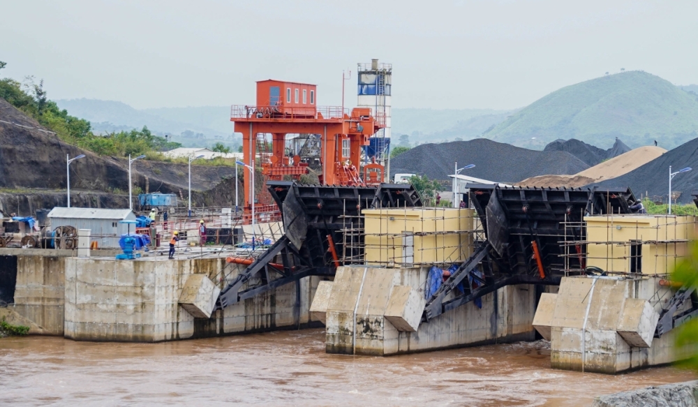 A view of Rusumo hydroelectric power plant that is under construction in Kirehe District. Upon its fully completion, all diesel-run power plants  would be stopped. File