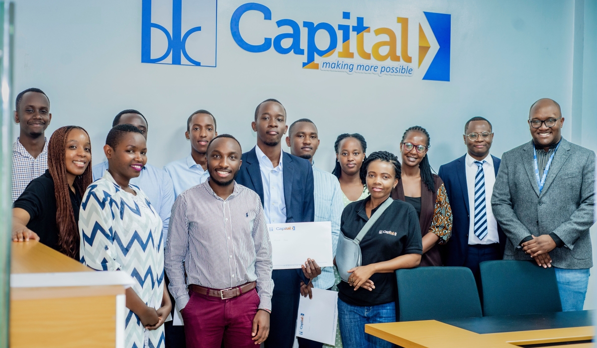 Beneficiaries are students from the University of Kigali, African Leadership University, AUCA, and the University of Rwanda