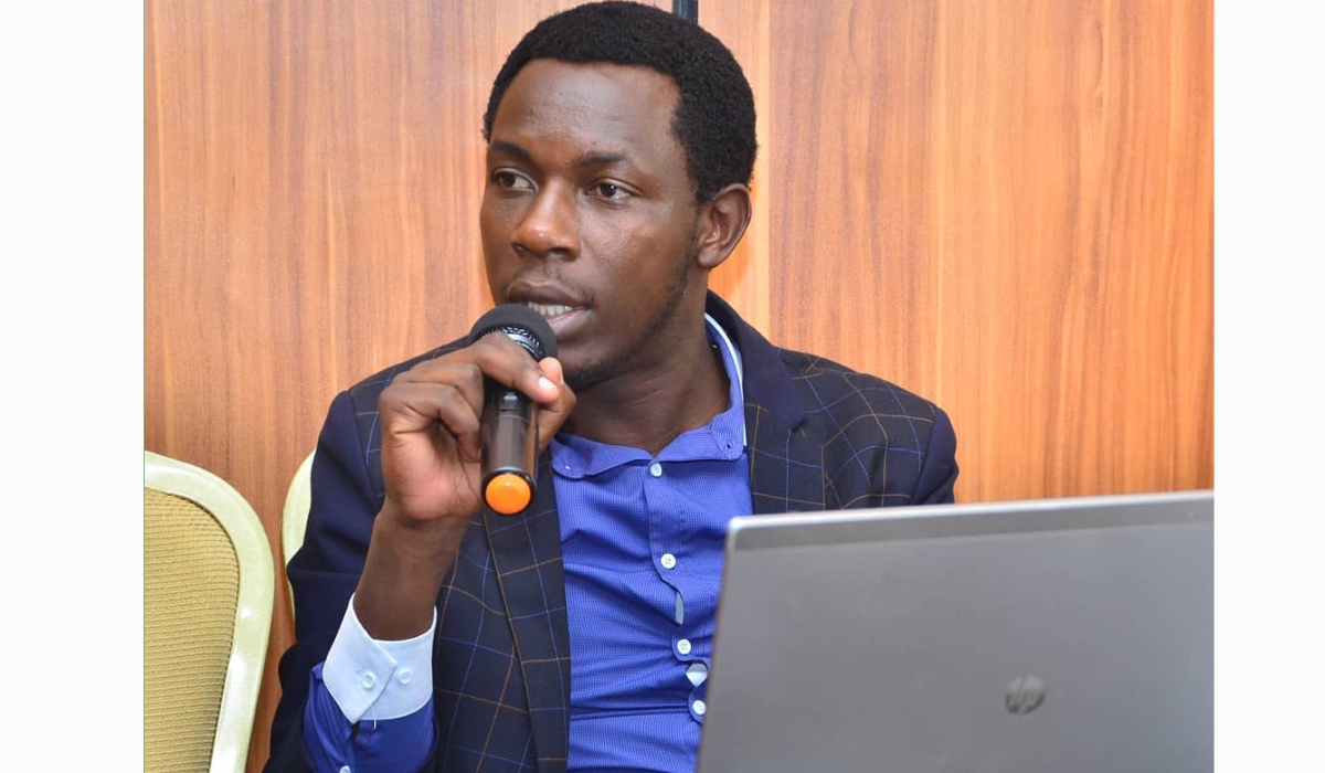 Rwanda Investigation Bureau on Wednesday, October 11, announced the arrest of Theogene Manirakiza, the founder and owner of Ukwezi.com, and Ukwezi TV, a YouTube channel, for attempted bribery. COURTESY