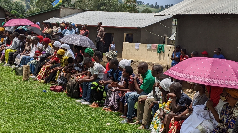 The support given to 60 families was in line with ‘Rotary Disaster Response in Rwanda. PHOTOS BY GERMAIN NSANZIMANA