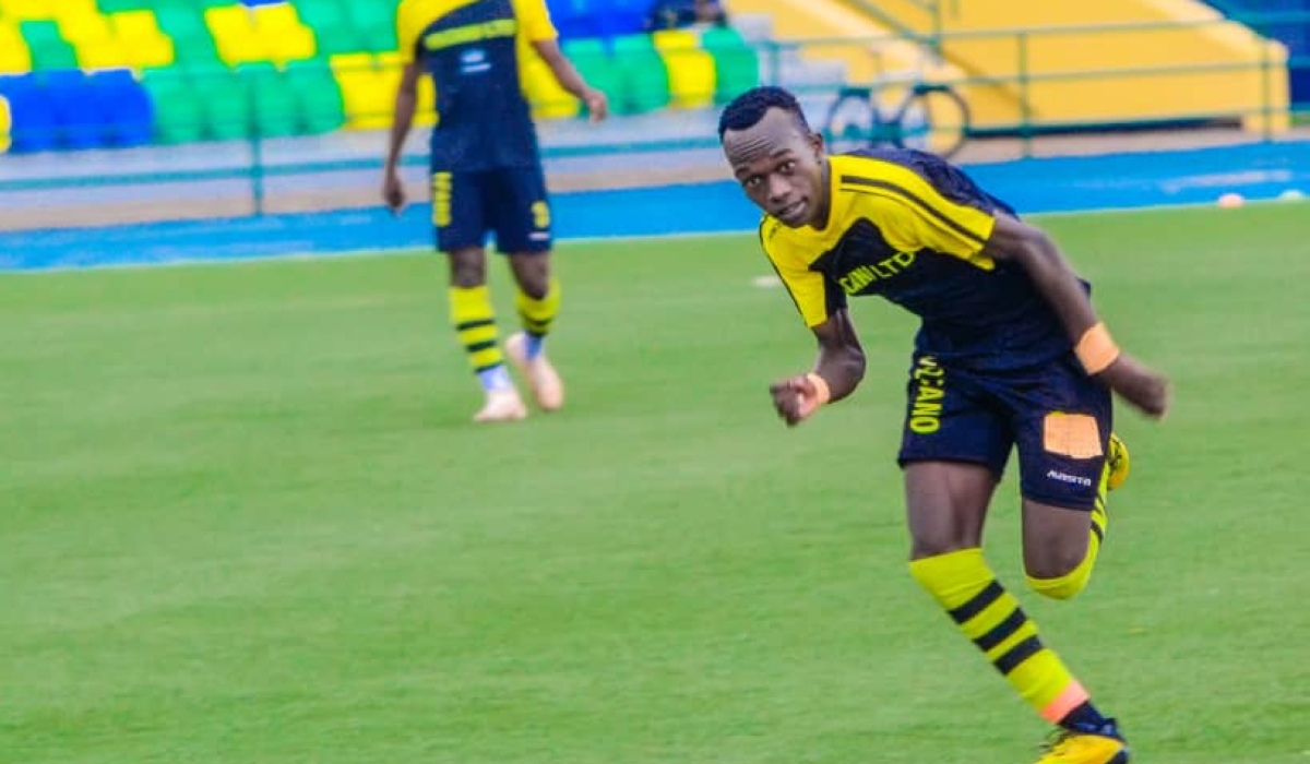Mukura VS forward Elie Tatou Iradukunda. Photo: Courtesy