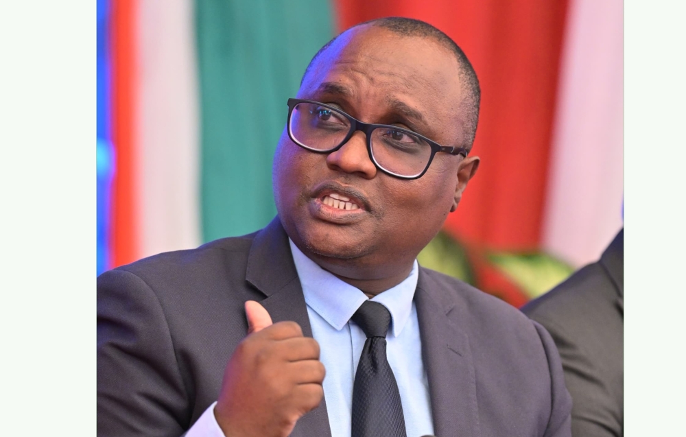 Jean Chrysostome Ngabitsinze, the Minister of Trade and Industry will give explanations on the development of industrial parks in the country. File