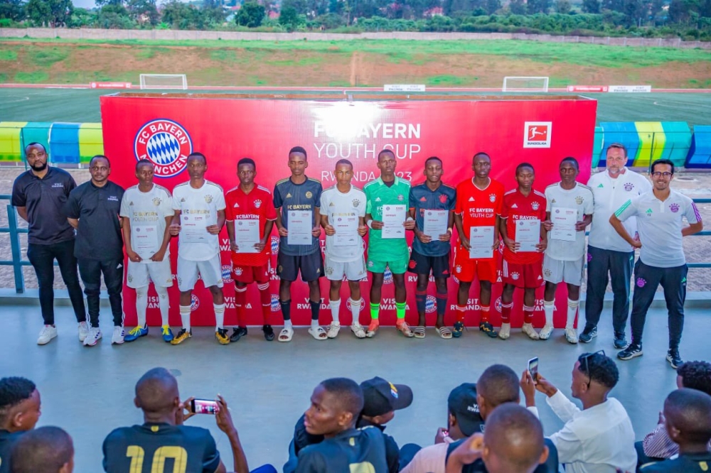 Ten young football talents who were selected to conduct Bayern Munich&#039;s training, have arrived in Munich, Germany, for the highly-anticipated Bayern Munich Youth Cup. Courtesy