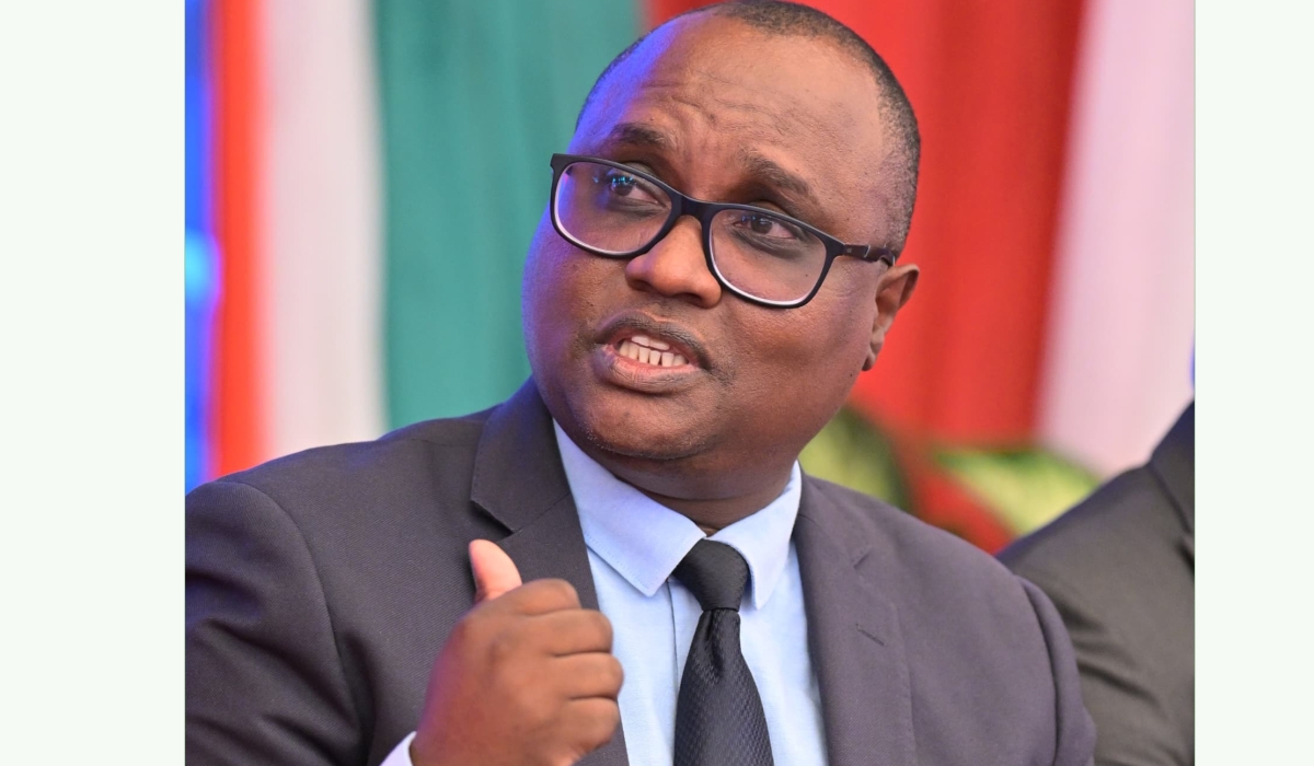 Jean Chrysostome Ngabitsinze, the Minister of Trade and Industry will give explanations on the development of industrial parks in the country. File