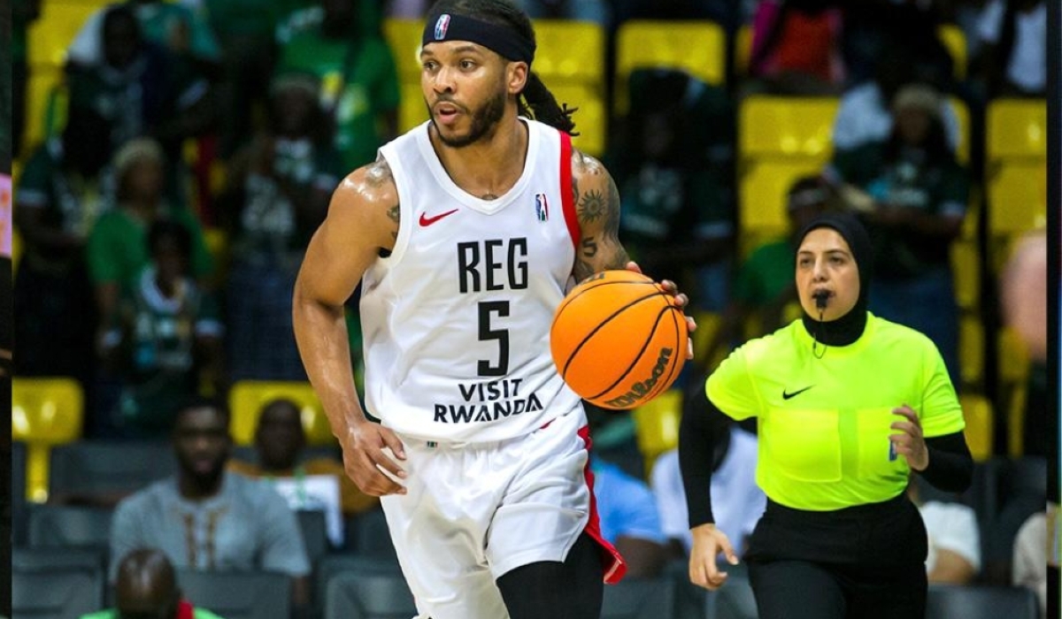 Former REG shooting guard Cleveland Thomas Jr during the game. He is in talks with the club for a comeback. File