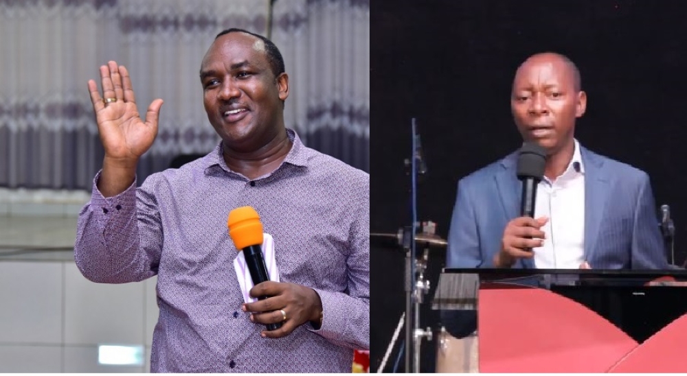 Bishop Innocent Rugagi (left) and Apostle Yongwe. Photo: File.