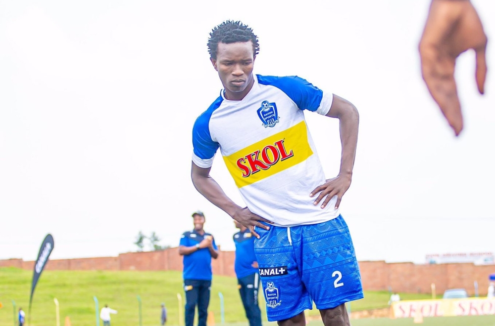 Rayon Sports star forward Joackiam Ojera resumes training session with the team after couple of days in injury. Courtesy