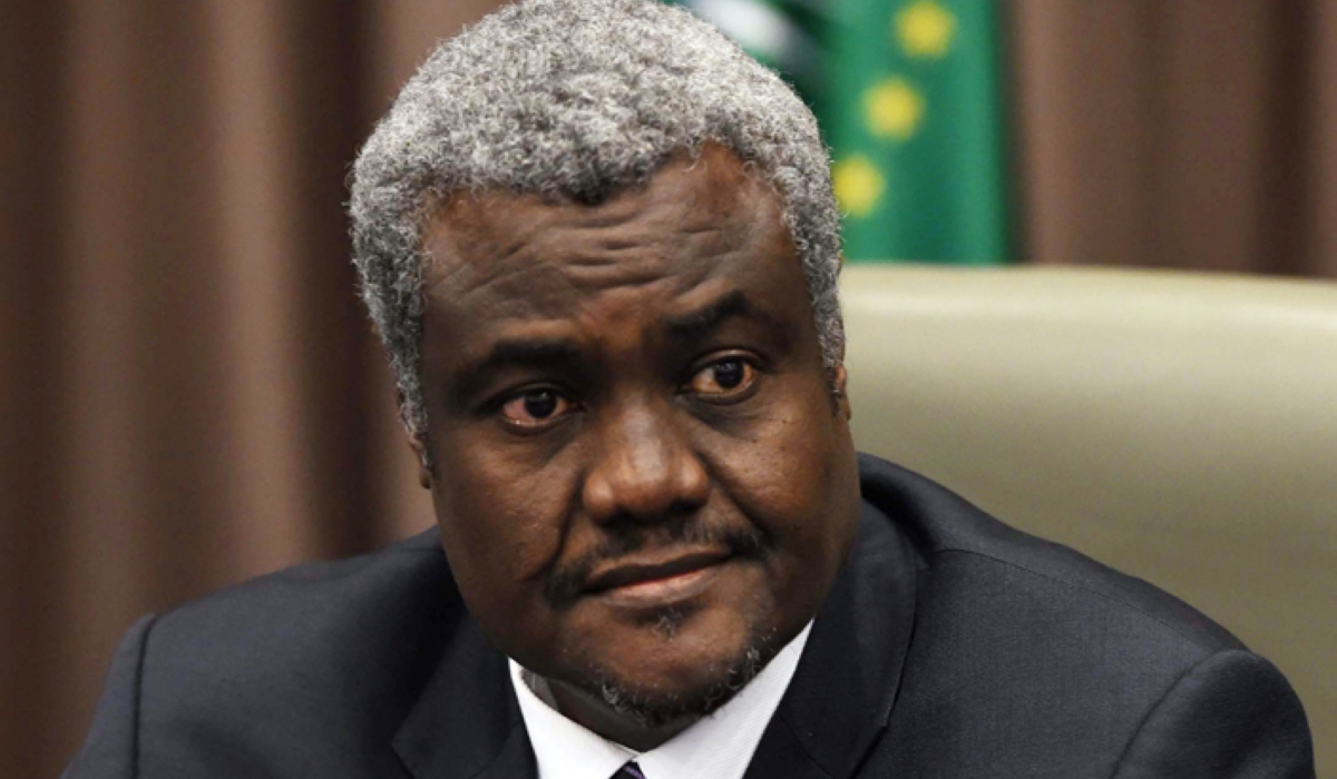 Moussa Faki, African Union Chairperson. INTERNET PHOTO
