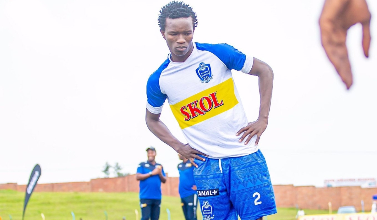 Rayon Sports star forward Joackiam Ojera resumes training session with the team after couple of days in injury. Courtesy