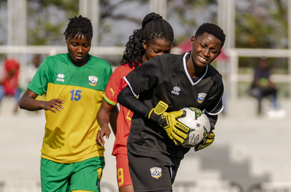 National football women team and AS Kigali WFC goalkeeper Angeline Ndakimana  was recommended to AL Nors by their African agent Michael Boateng of MAB Sports Management after the Ghanaian was impressed by her performance while on national team duty against Uganda during the 2024 Olympic games qualifier. Photo by Christianne Murengerantwari