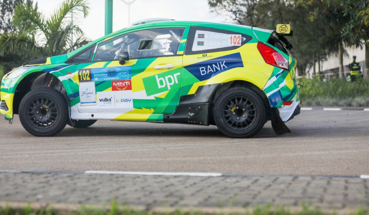 BPR Bank was a partner in the highly acclaimed Mountain Gorilla Rally, a circuit in the Africa Rally Championship. Photo by DAN GATSINZI