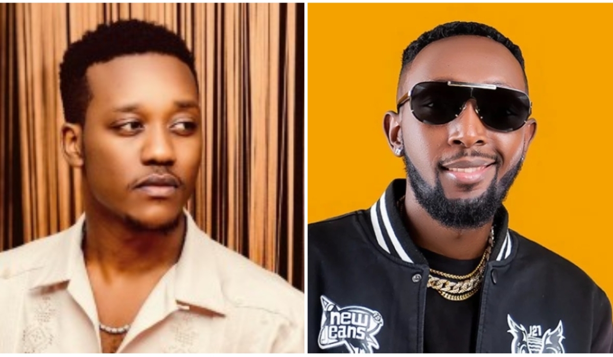 L-R: Producer Element and DJ Pius.