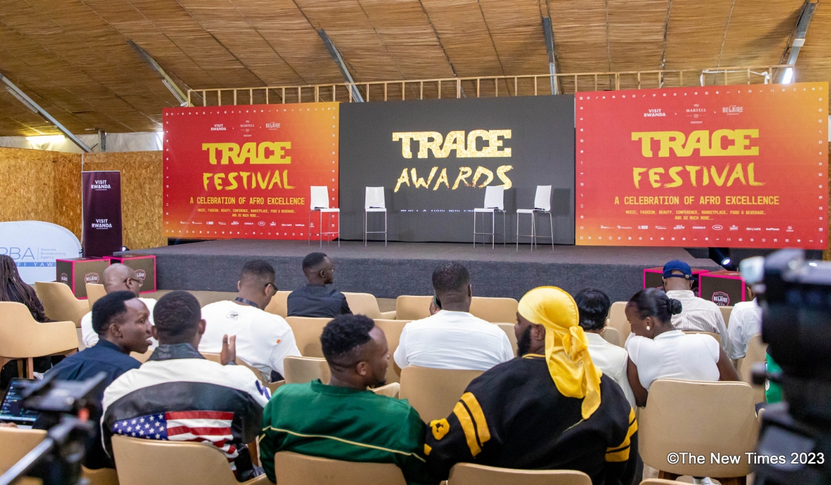 Reporters follow Olivier Laouchez, chairman and co-founder of Trace highlighted how excited they are for the event after 20 years.