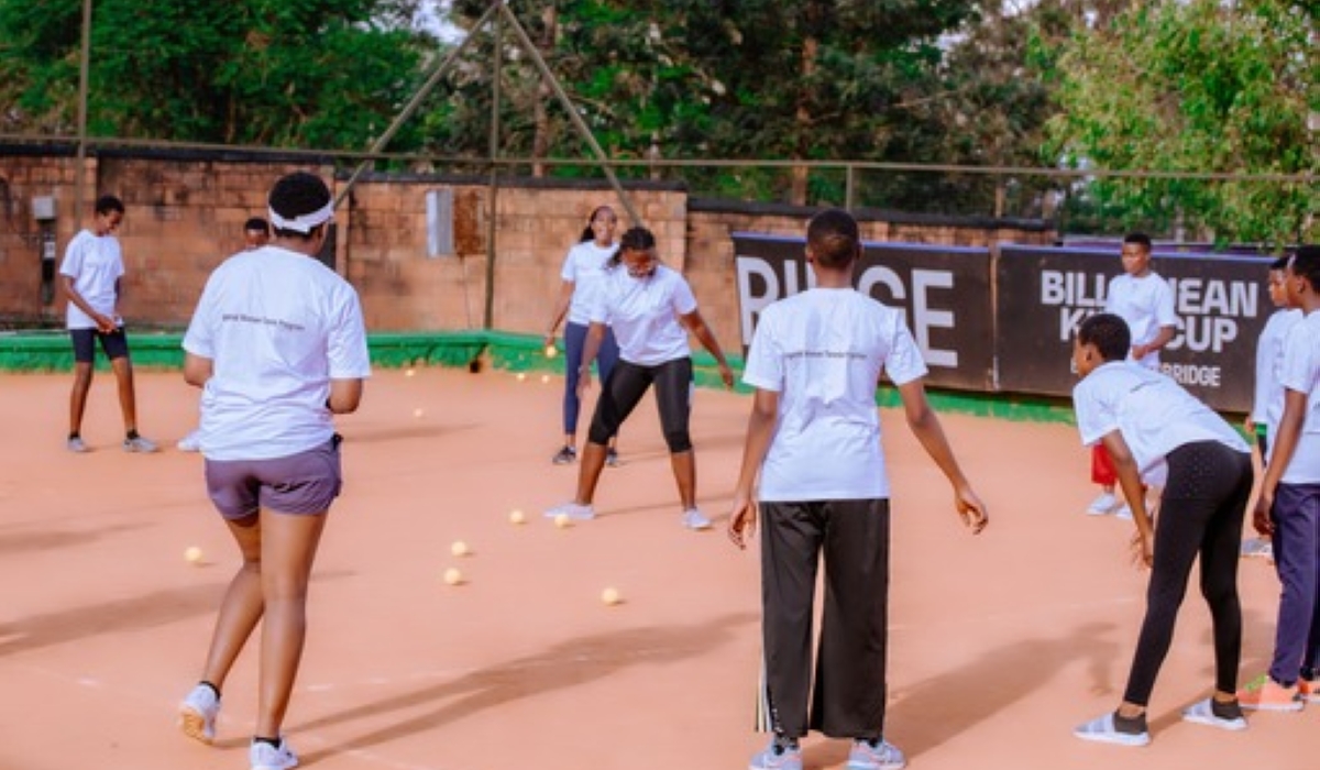 ‘Ingenzi Inititive,’ was launched at Kicukiro Ecology Tennis Club on Sunday, October 22. Courtesy