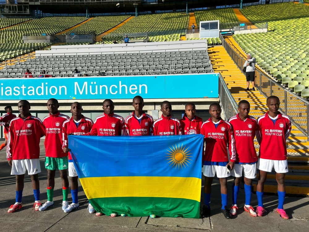 Rwanda football prospects showed during the just-concluded FC Bayern Munich Youth Cup World Finals. Courtesy