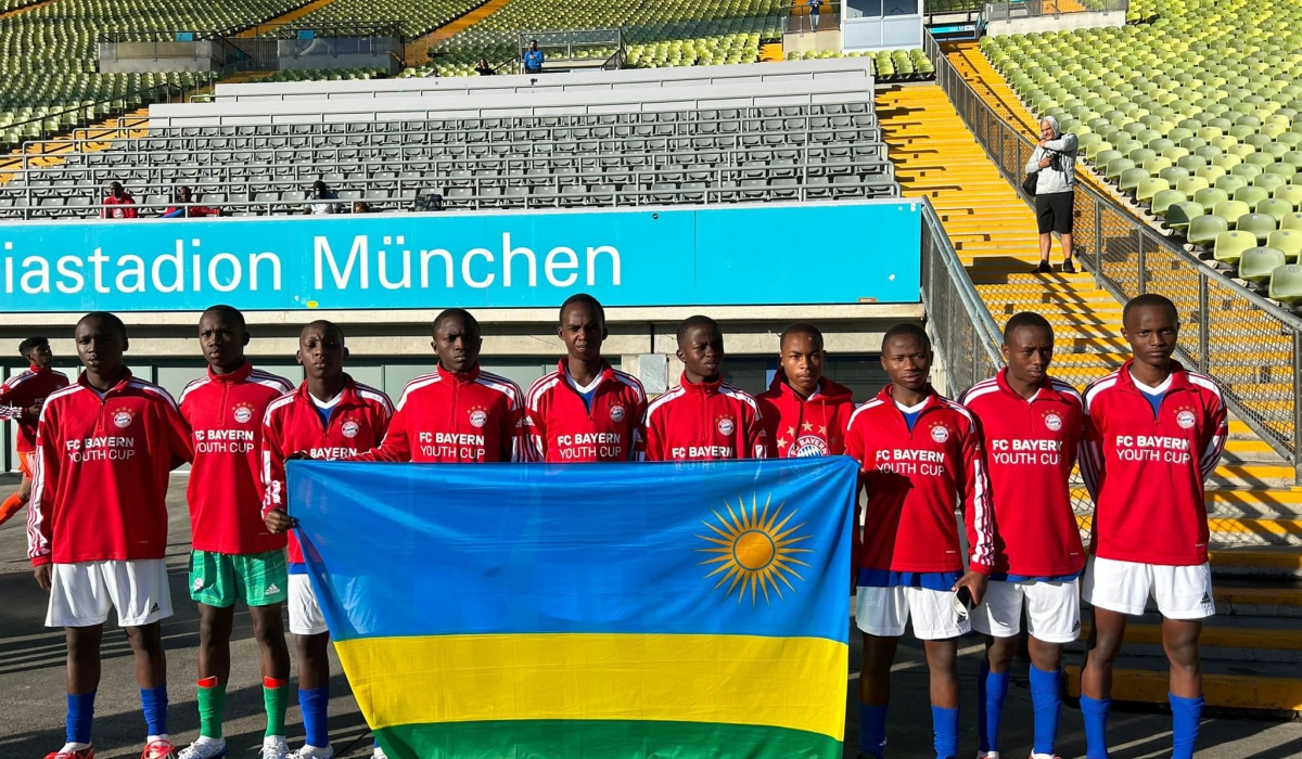 Rwanda football prospects showed during the just-concluded FC Bayern Munich Youth Cup World Finals. Courtesy