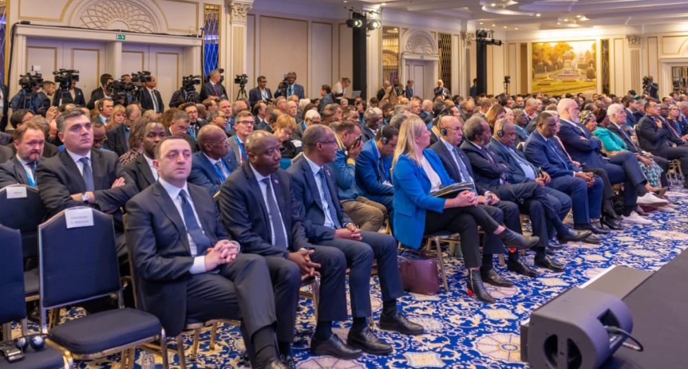 Prime Minister Edouard Ngirente is attending the opening ceremony of the Global Gateway Forum 2023 in Brussels, Belgium on Wednesday, October 25. Courtesy