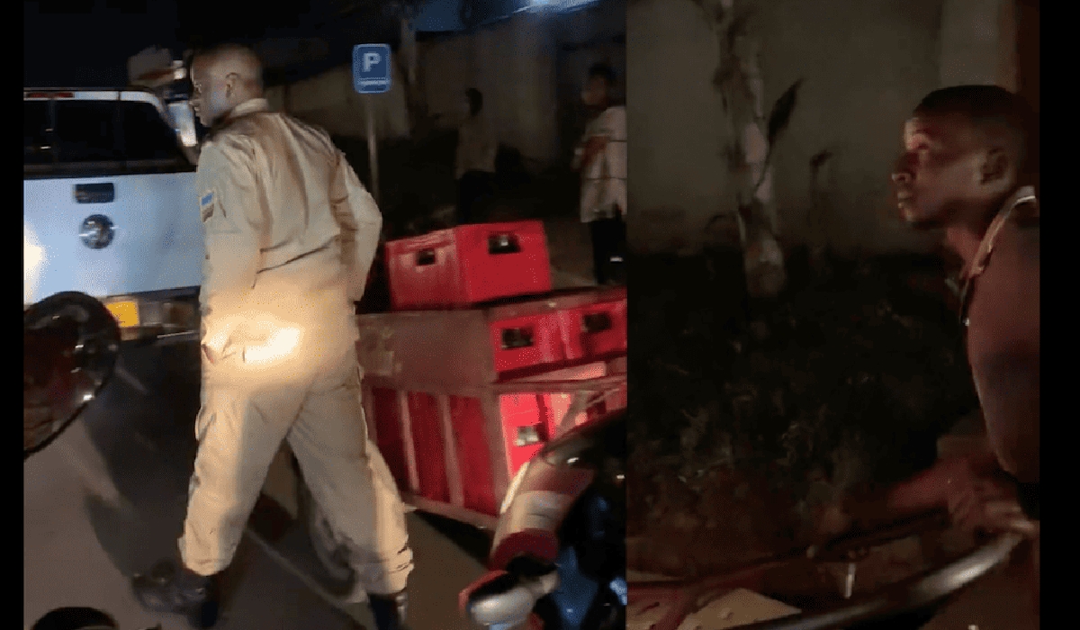 SP Dalanoe Nyagatare, an officer of Rwanda Correctional Services who is in custody over charges of intentional assault or battery.