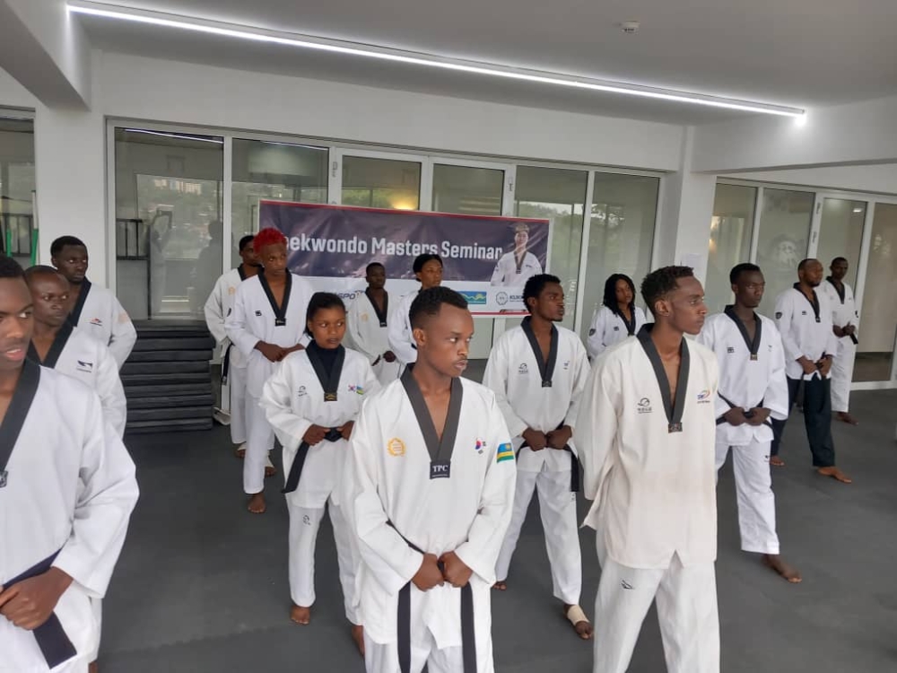 Rwanda Taekwondo Federation (RTF) has received a donation of equipment worth Rwf20 million from the Embassy of the Republic of Korea. Courtesy