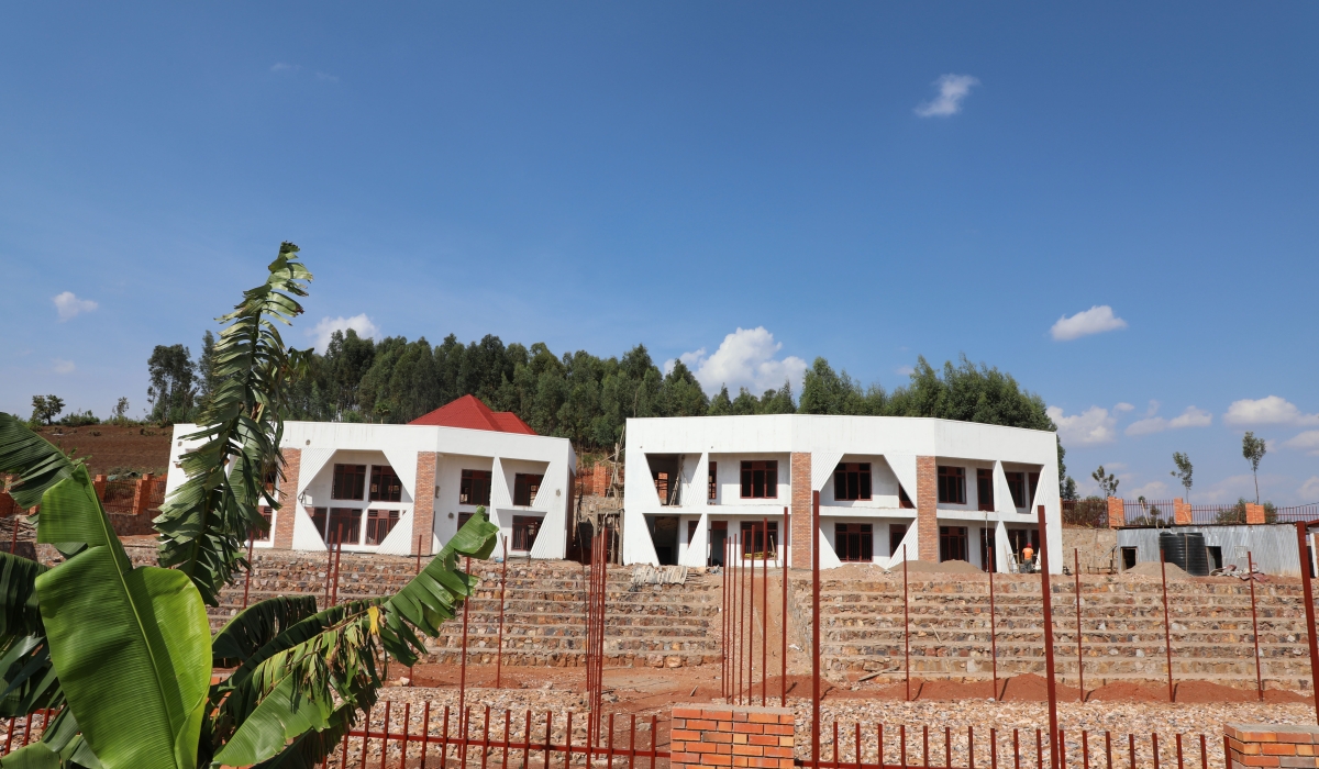 A well designed newly constructed house for youth in  Musha Sector tha is expected to help them earn money. All photos: Courtesy.