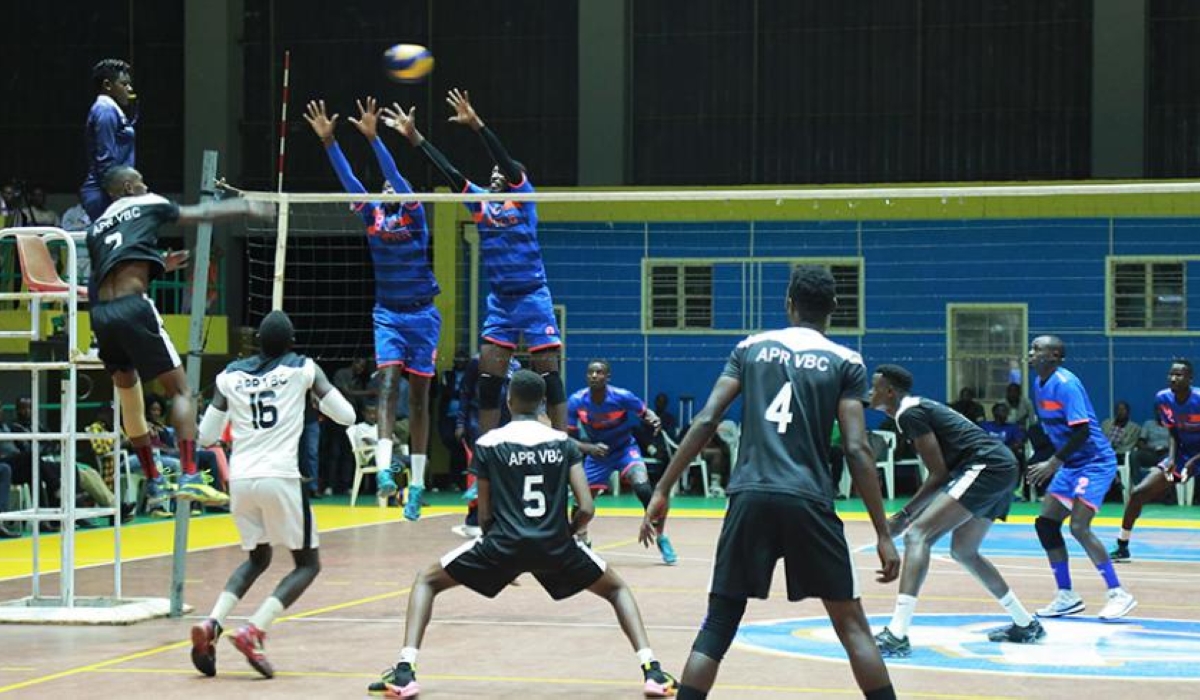 APR Volleyball leads the table.