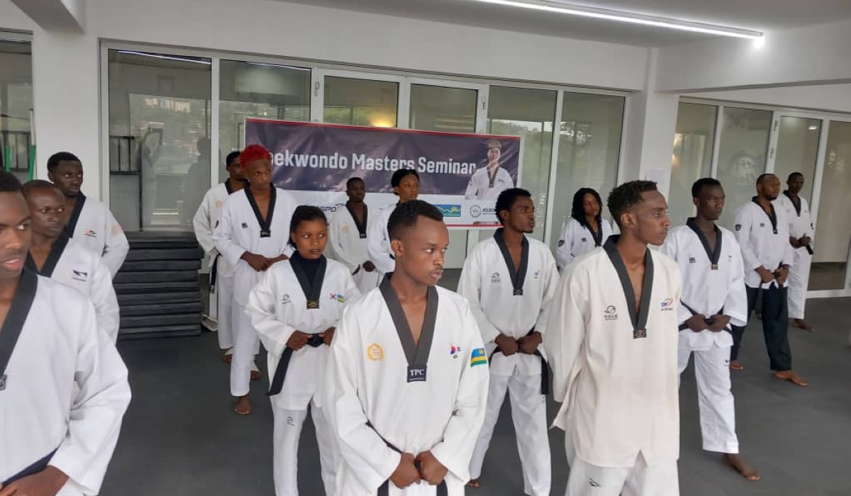 Rwanda Taekwondo Federation (RTF) has received a donation of equipment worth Rwf20 million from the Embassy of the Republic of Korea. Courtesy