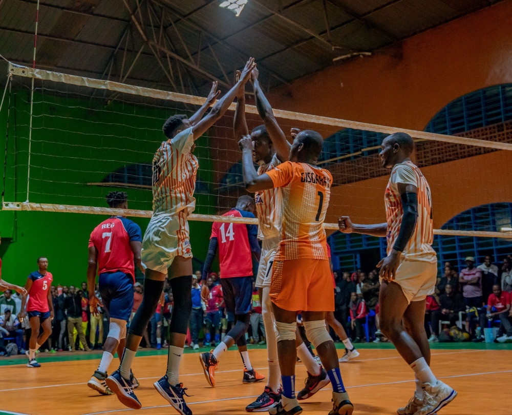 Gisagara Volleyball Club finished the men’s league regular season at the top of the table ahead of APR VC