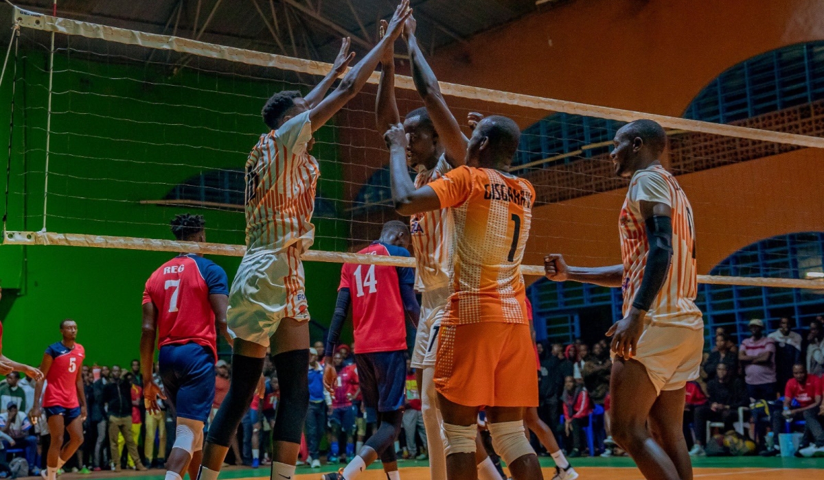 Gisagara Volleyball Club finished the men’s league regular season at the top of the table ahead of APR VC