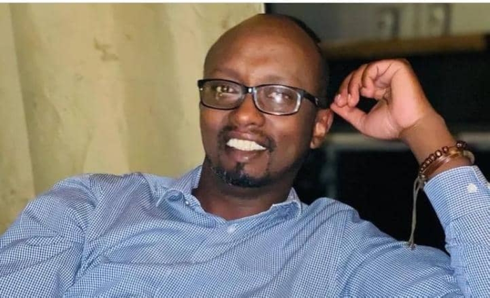 Samson Ndayishimiye, a retired swimmer, is running unopposed to potentially become next president of the Cycling governing body (Ferwacy). Courtesy