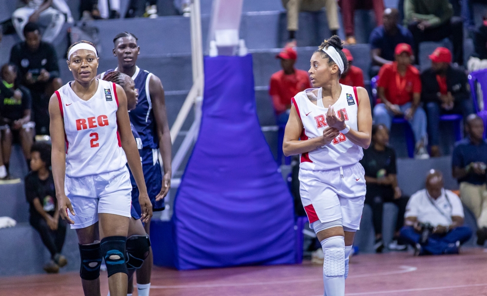 Rwanda Energy Group (REG) women basketball club will Thursday, November 2, take on Burundian Gladiators in quarterfinal playoffs. Photos by Dan Gatsinzi 