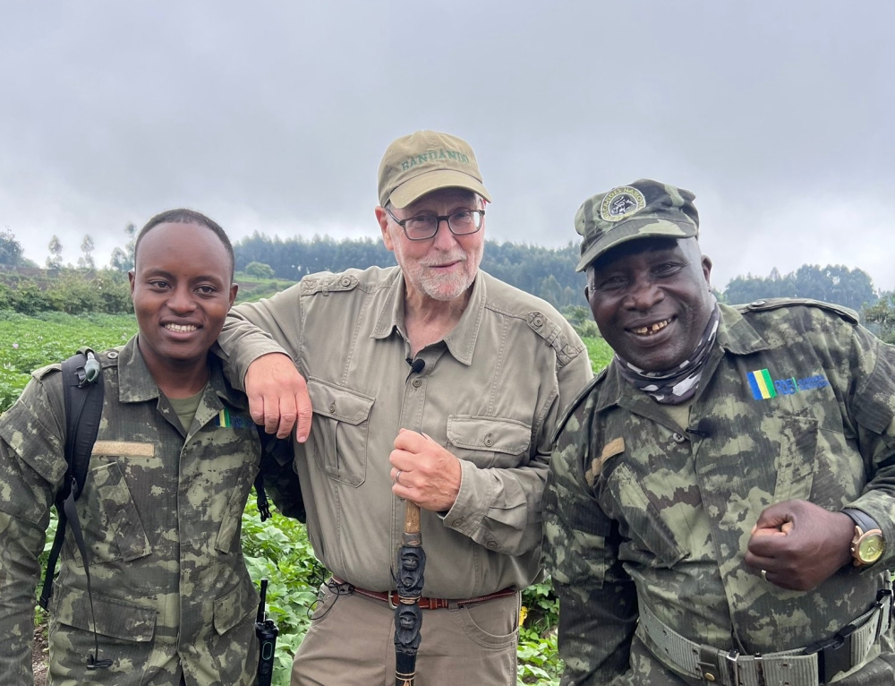 Peter Greenberg, the travel editor for Columbia Broadcasting System (CBS) News, a division of the American television and radio service CBS, is currently in Rwanda. COURTESY
