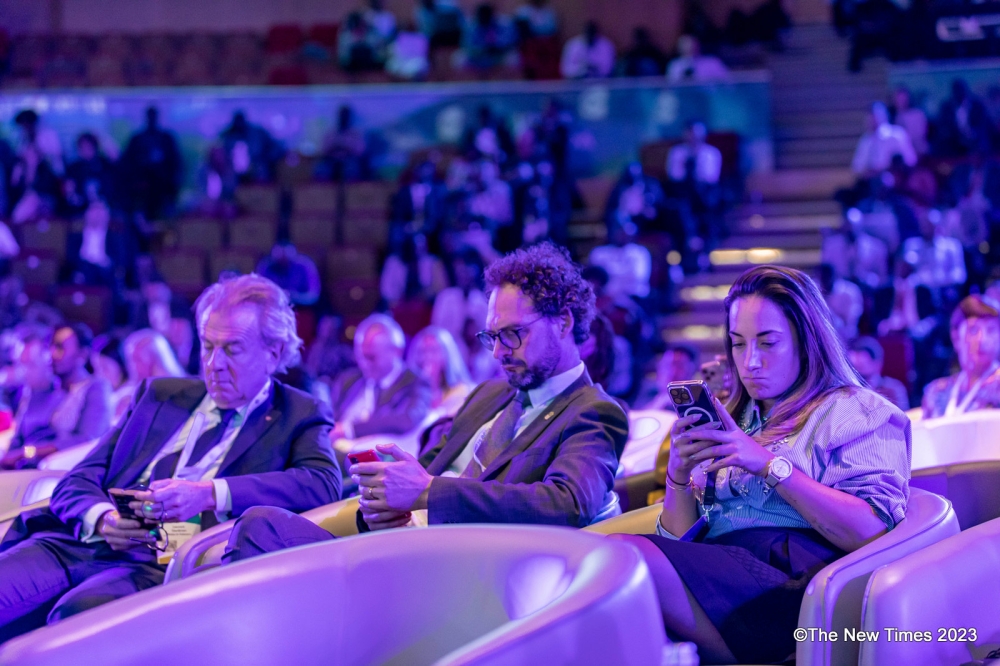Delegates during a panel on potential of AI in the tourism sector.