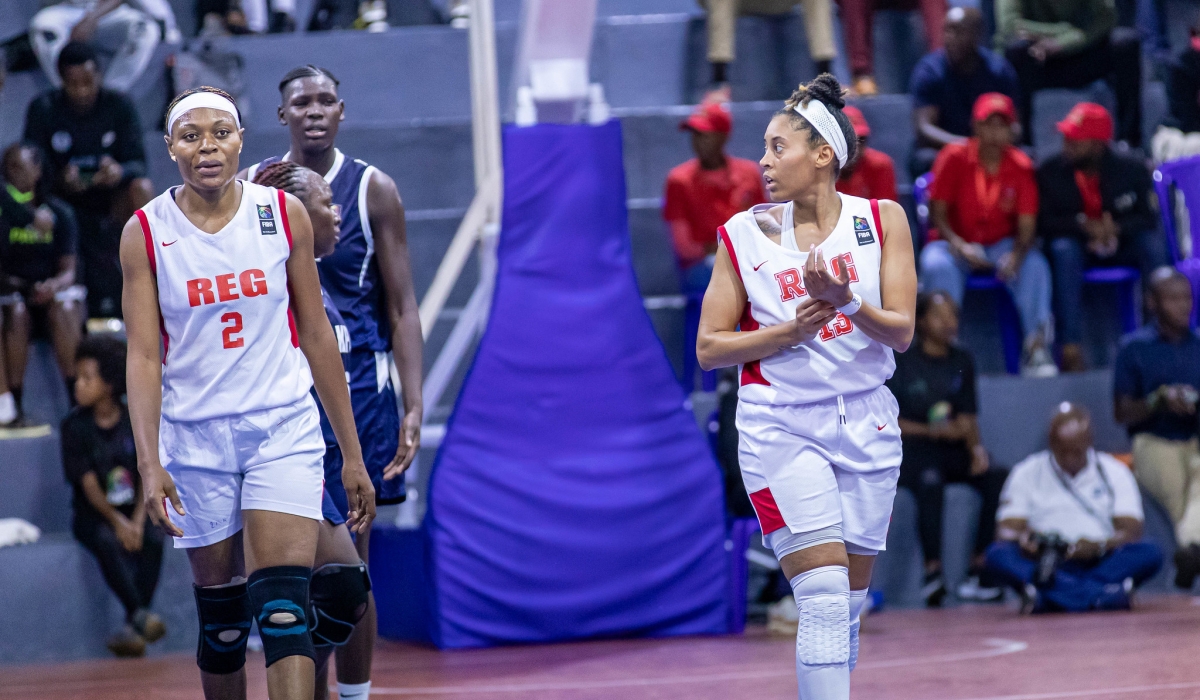 Rwanda Energy Group (REG) women basketball club will Thursday, November 2, take on Burundian Gladiators in quarterfinal playoffs. Photos by Dan Gatsinzi 