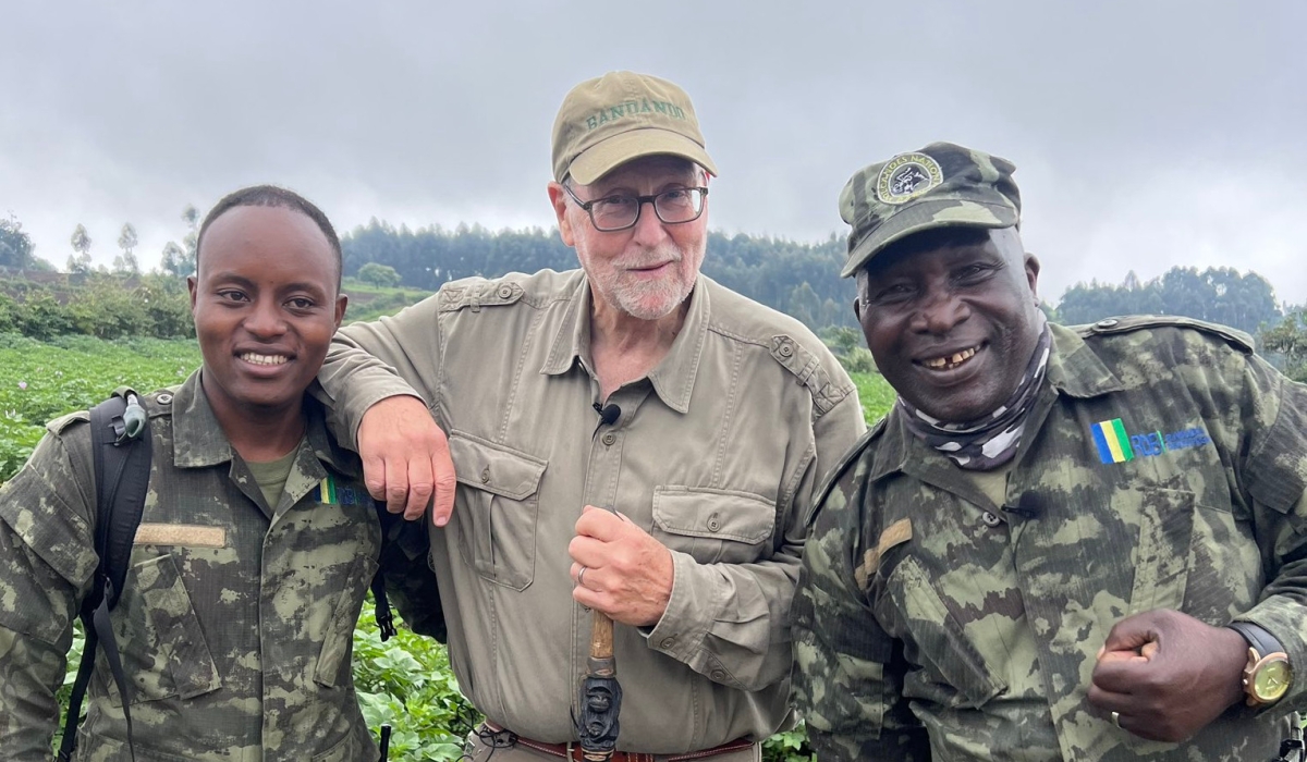 Peter Greenberg, the travel editor for Columbia Broadcasting System (CBS) News, a division of the American television and radio service CBS, is currently in Rwanda. COURTESY