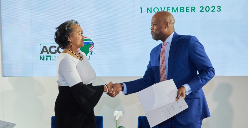 A new Memorandum of Understanding was signed between the AfCFTA Secretariat and Corporate Council on Africa. Courtesy