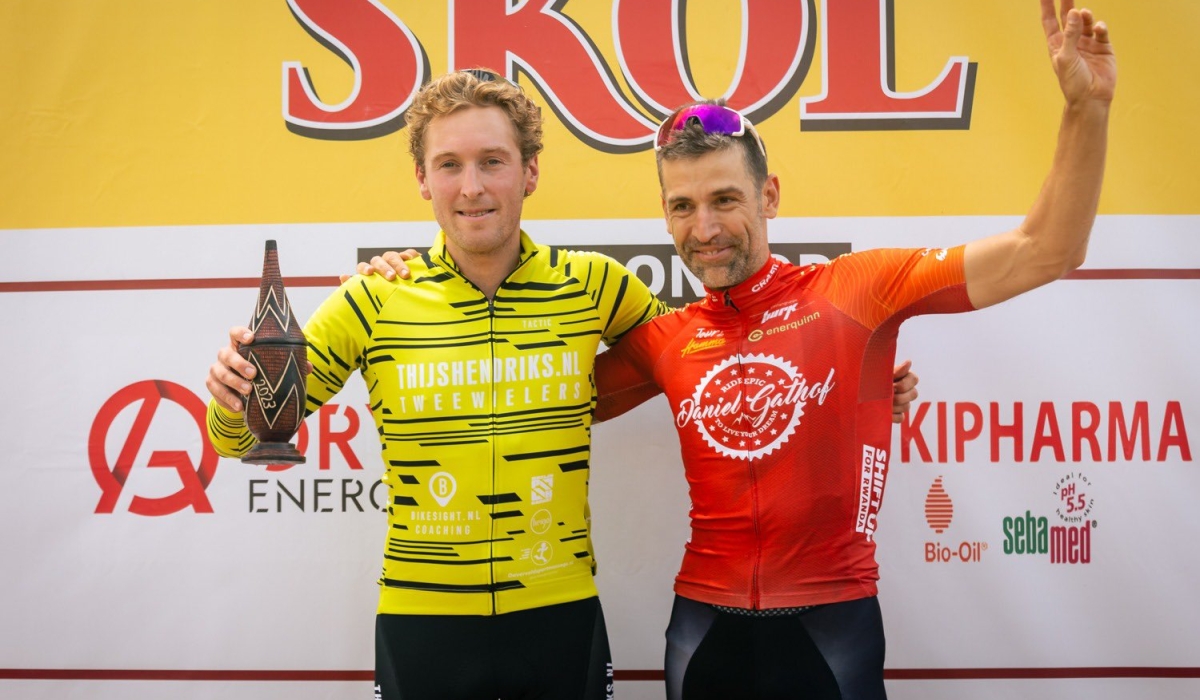 German duo Daniel Gathof and Bart Classens were crowned champions of the 2023 Rwandan Epic that concluded in Rubavu District on Saturday, November 4. Courtesy