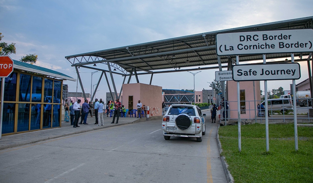 Border of Rwanda and DR Congo.