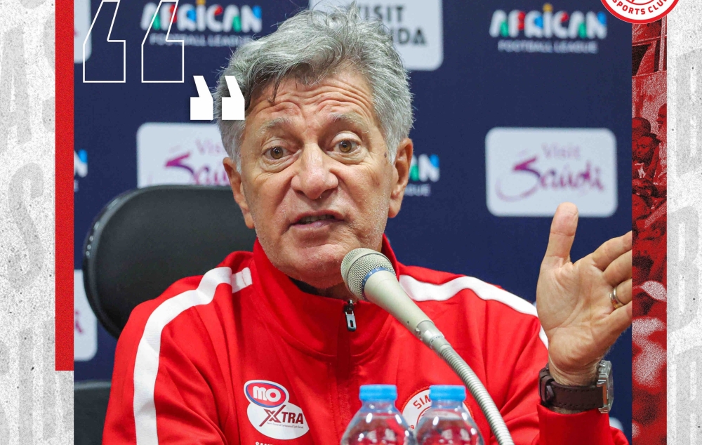 Simba SC head coach Roberto Oliveira ‘Robertinho’ was sacked